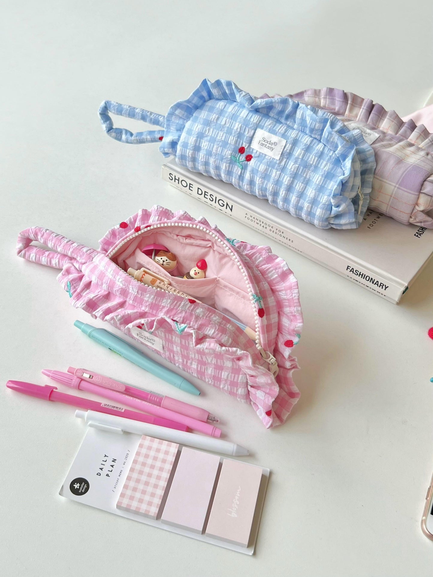 Ruffle Pillow Pencil Case
