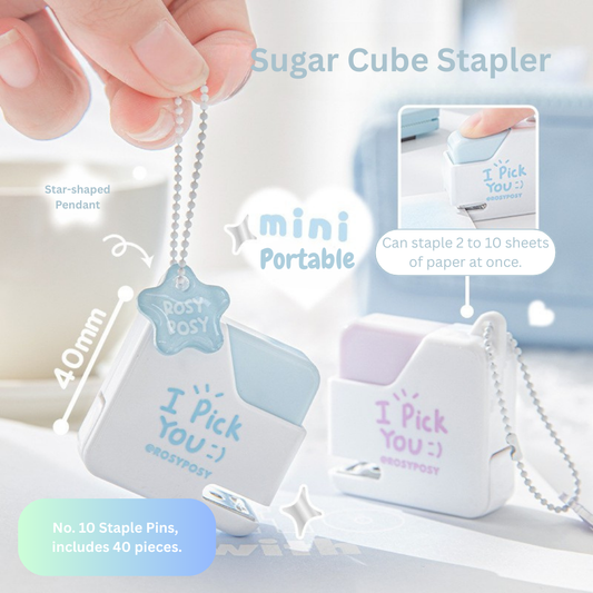 Sugar Cube Mini Stapler