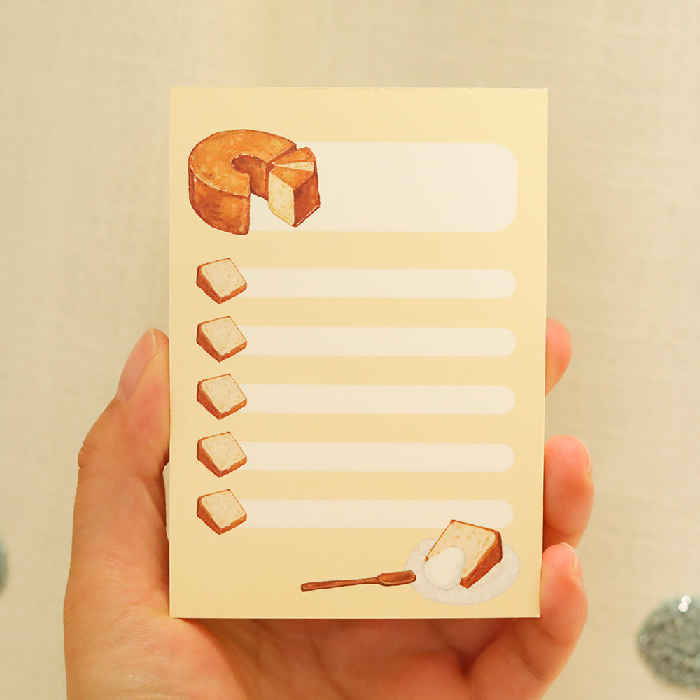 Original Coffee Bread Note Paper