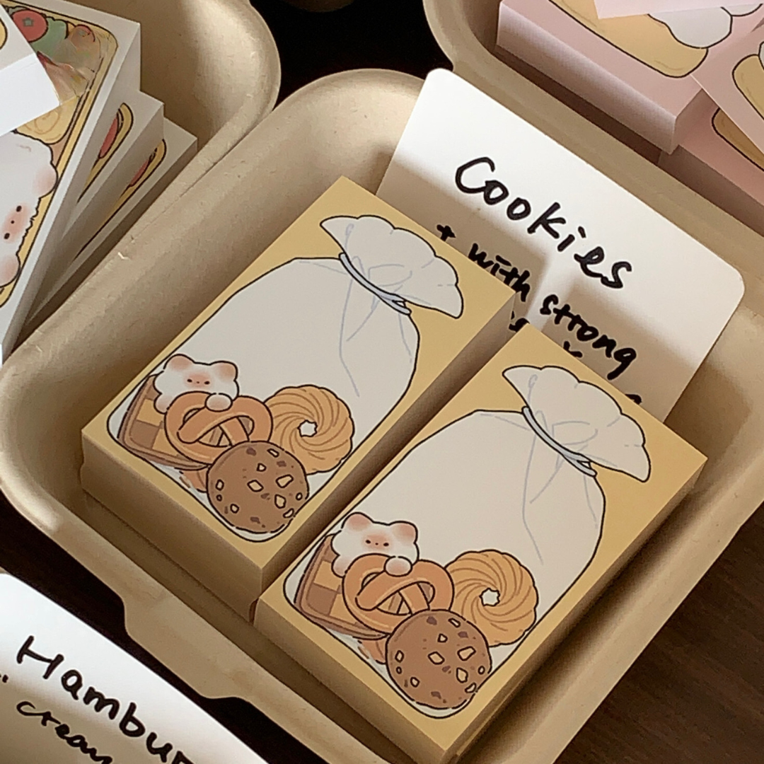 PuPu Food Series, Original Mini Notepad