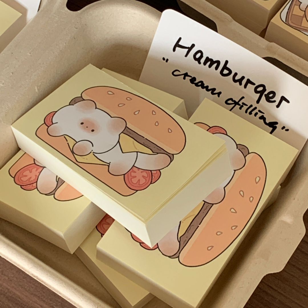 PuPu Food Series, Original Mini Notepad