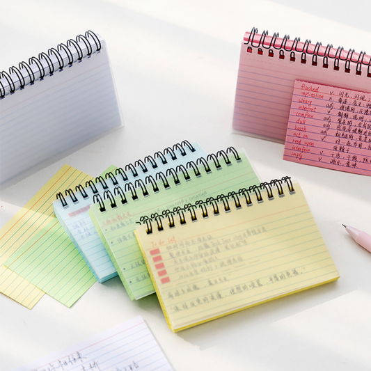 Simple Thickened Tearable Coil Notepads