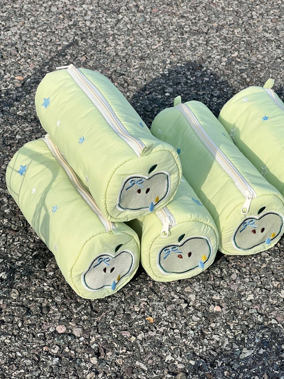 Original Design Green Apple Pencil Pouch