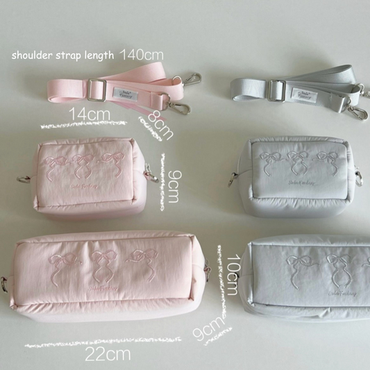Original Dancing Bow Embroidered Camera Bag