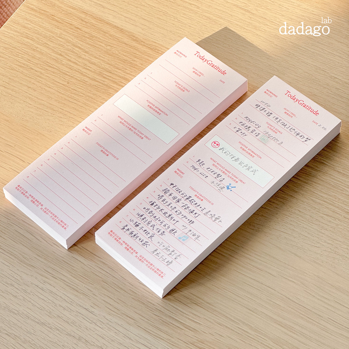 Gratitude Diary Sleep Tracking Reading Record Monthly Planner Notepads